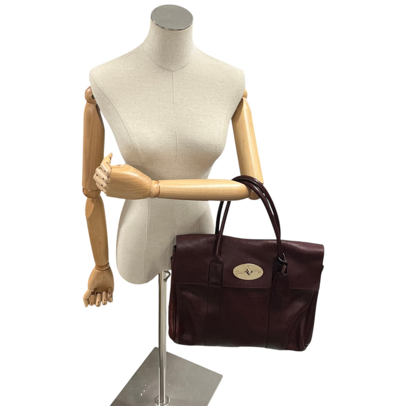 Women's Heritage Bayswater Handbag Burgundy