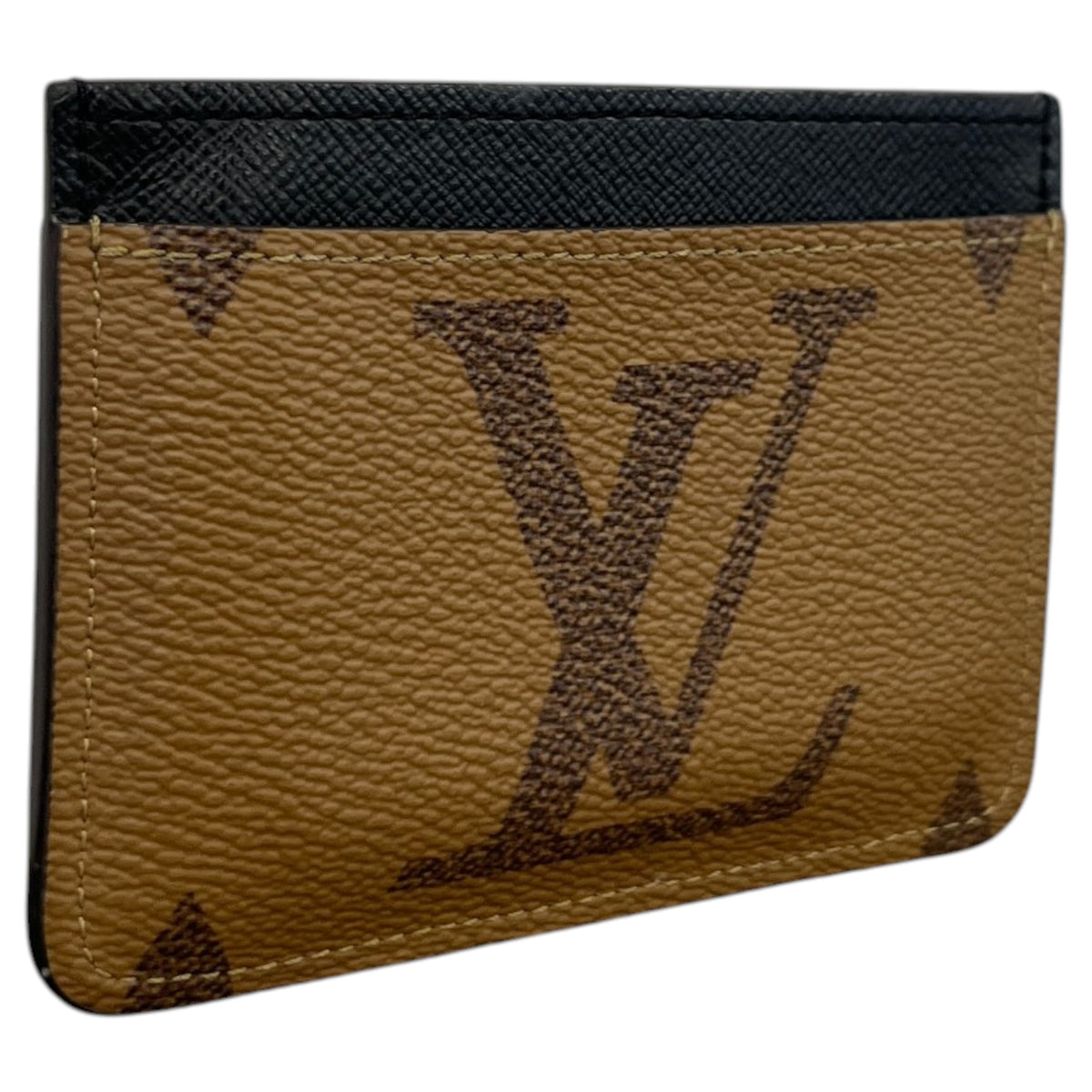 Women's LV Side Up Card Holder Brown - Photo 5