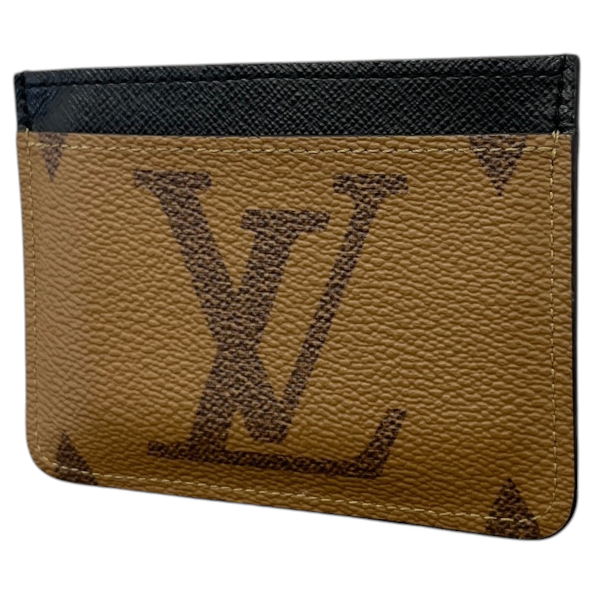 Women's LV Side Up Card Holder Brown - Photo 6