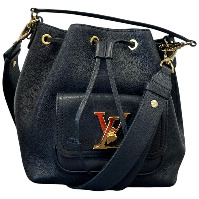 Women's Lockme Bucket Bag Black