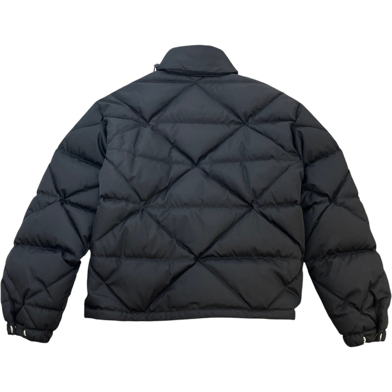 Men's Re-Nylon Logo Down Jacket Black Size L