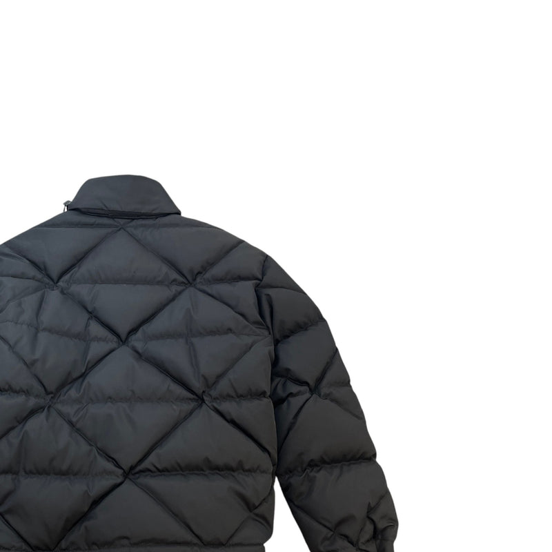 Men's Re-Nylon Logo Down Jacket Black Size L