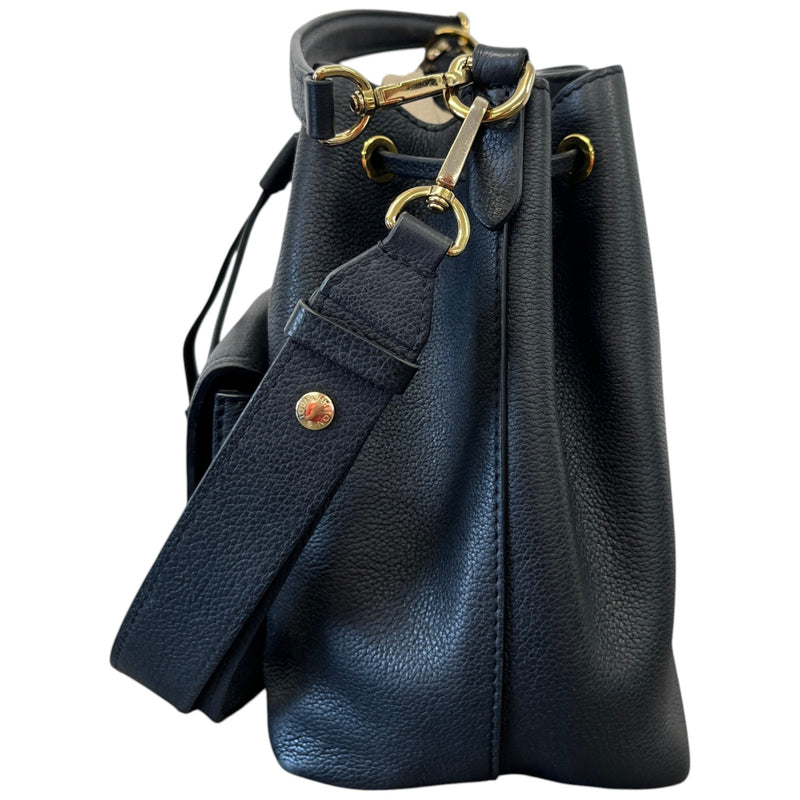 Women's Lockme Bucket Bag Black