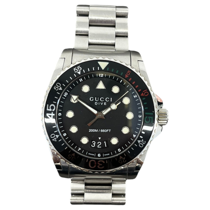 Men's Dive XL Stainless Steel Watch Silver
