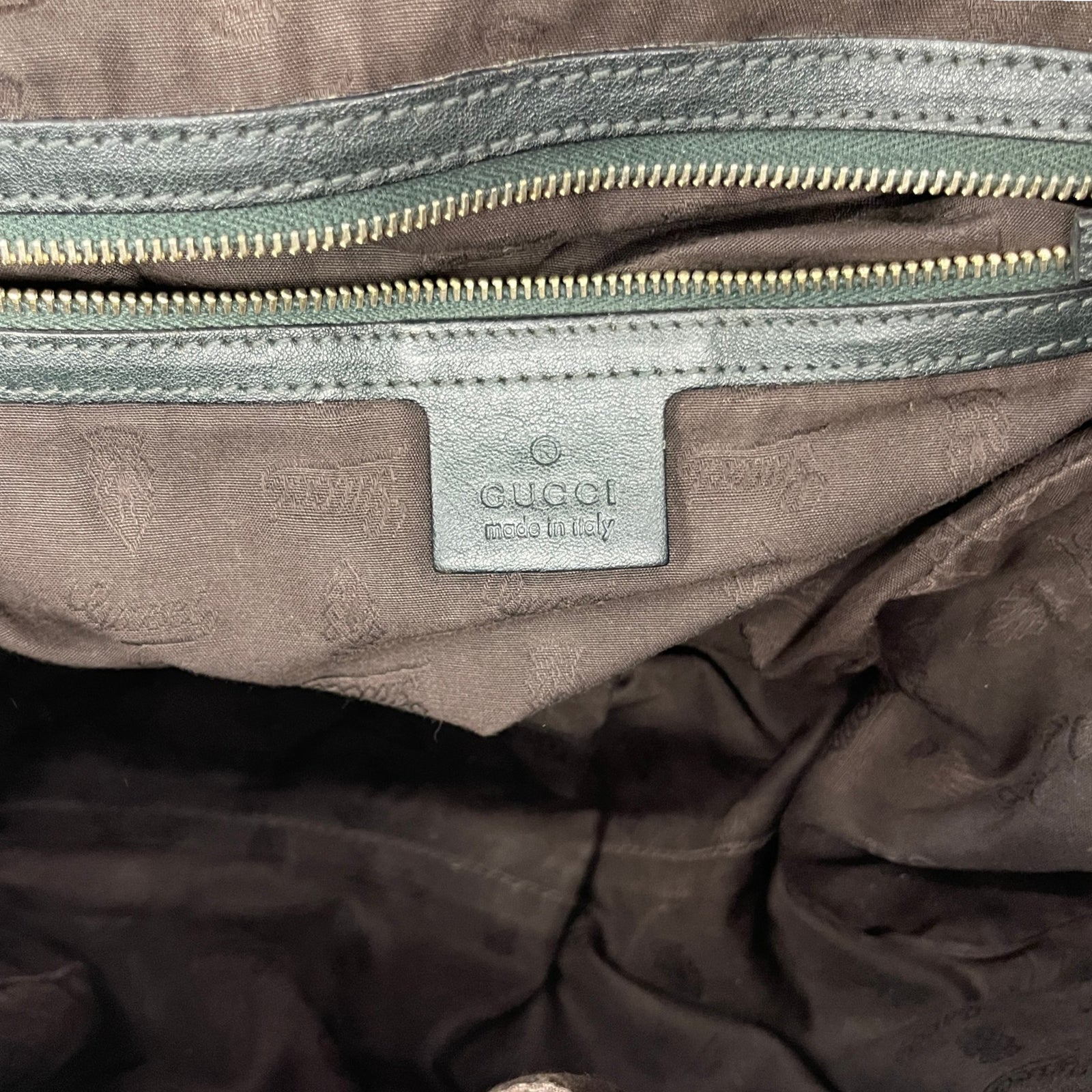 Women's GG Canvas Charm Satchel Handbag Beige - Photo 11