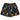 Men's Skull Print Swim Shorts Multi-Coloured Size XL