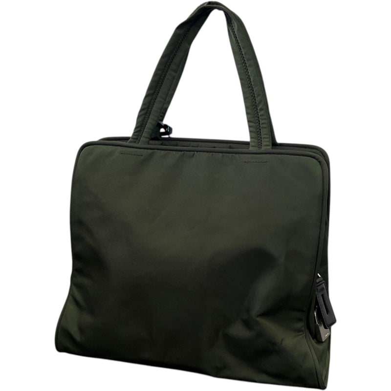 Women's Re-Nylon Plaque Logo Bag Khaki
