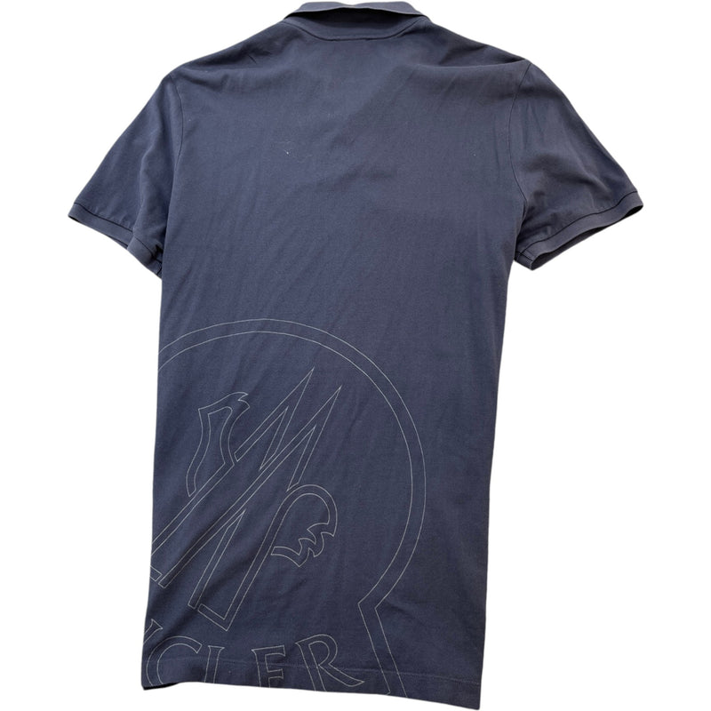 Men's Maglia Polo Shirt Blue Size M