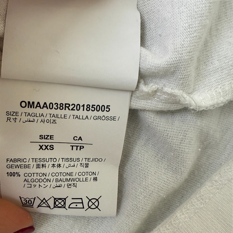 Men's Dripping Arrows T-Shirt White Size XXS