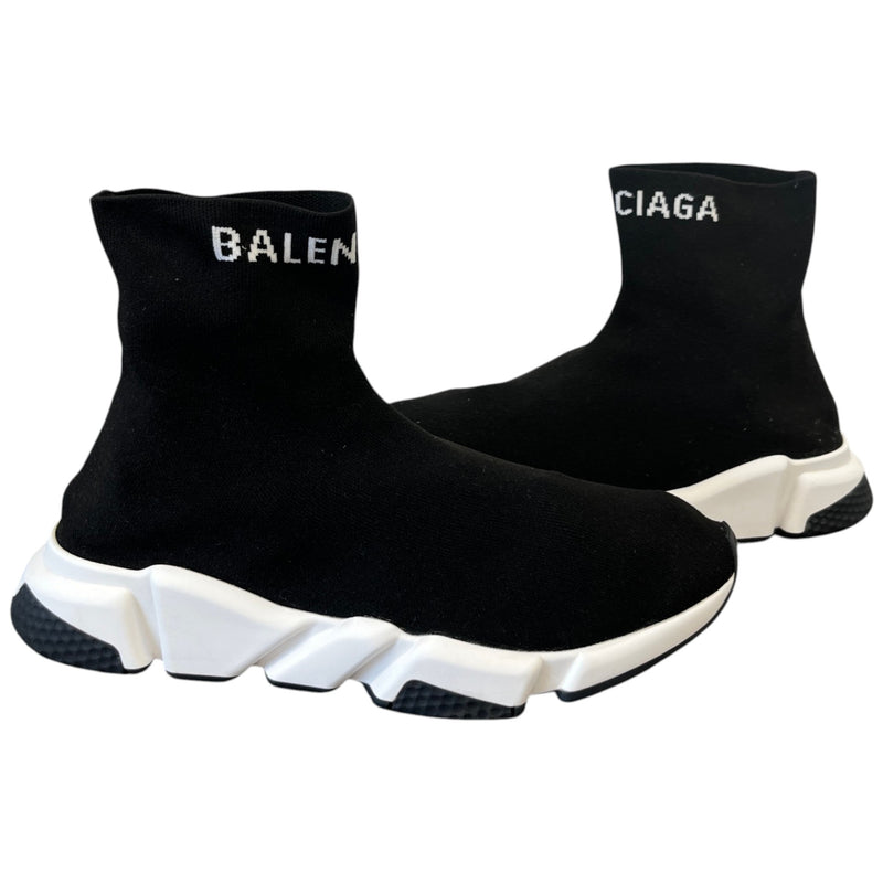 Men's Speed Sock High Trainers Black Size EU 43 / UK 9