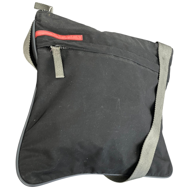 Men's Linea Rosa Messenger Bag Black