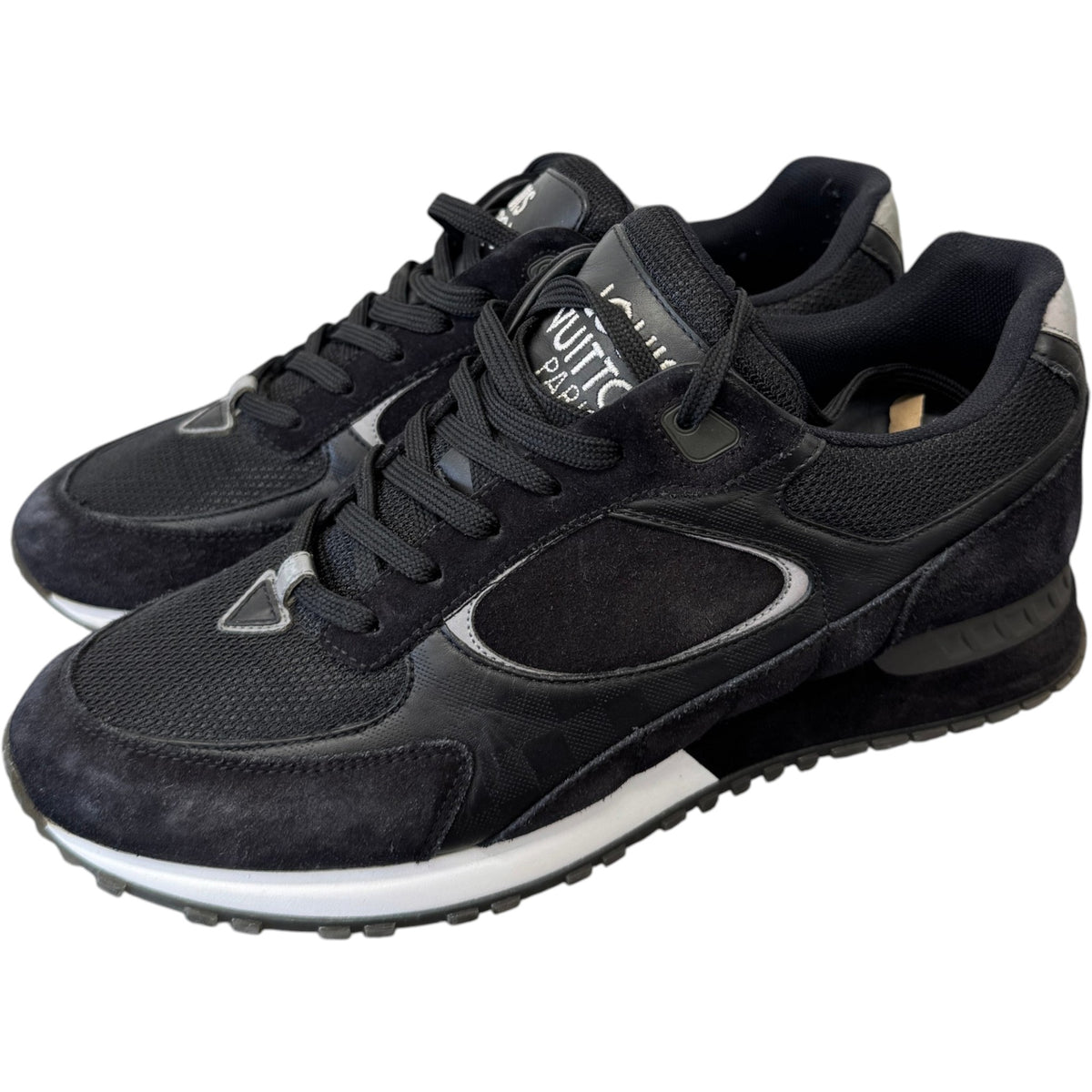 Men's Run Away Low Trainers Black Size UK 5.5 / EU 39.5 - Photo 7