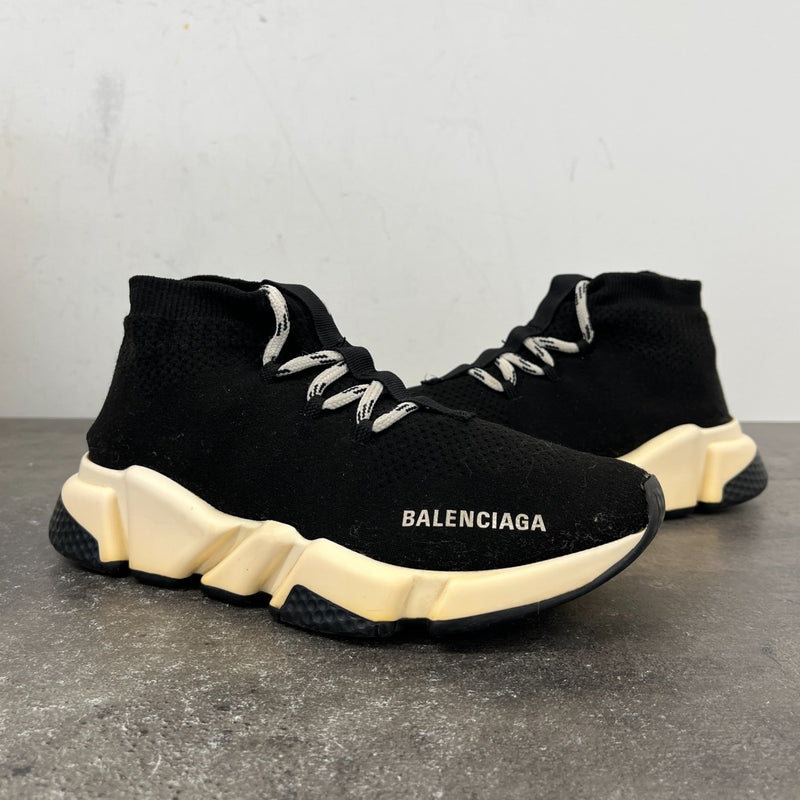 Women's Speed Sock High Trainers Black Size EU 36 / UK 3