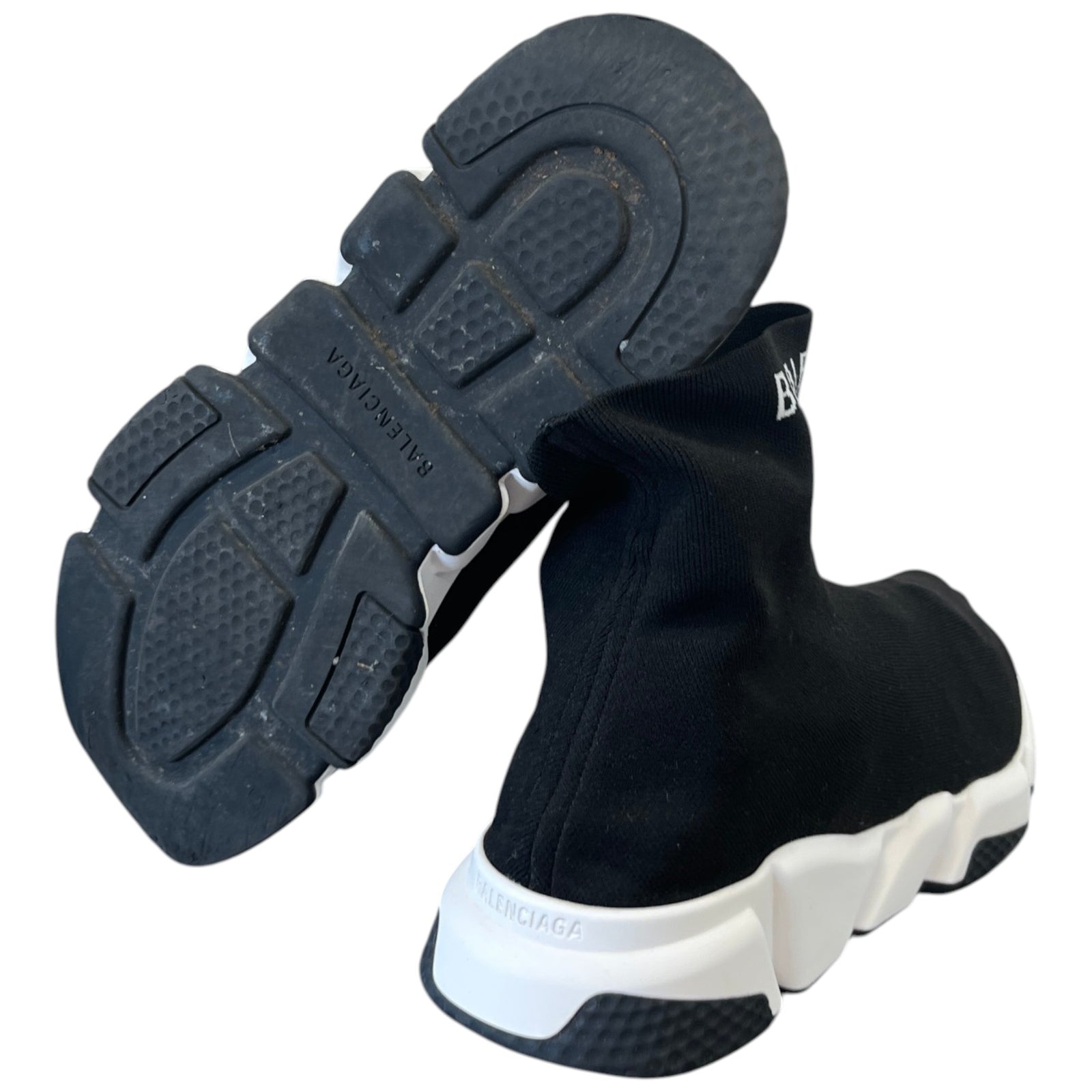 Men's Speed Sock High Trainers Black Size EU 43 / UK 9 - Photo 10