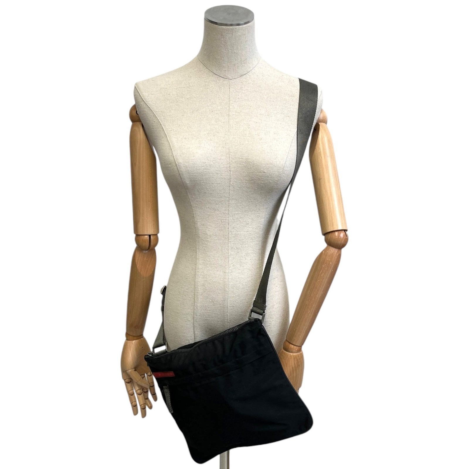 Men's Linea Rosa Messenger Bag Black - Photo 2