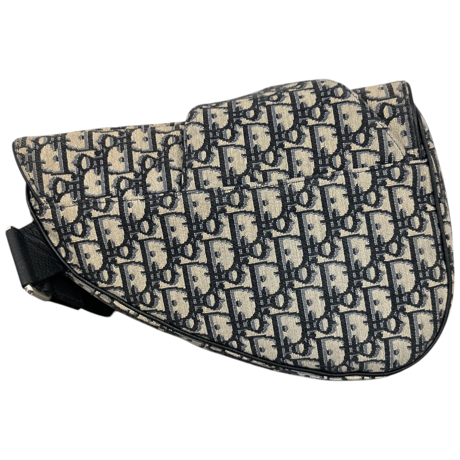 Men's Saddle Oblique Bag Navy - Photo 3