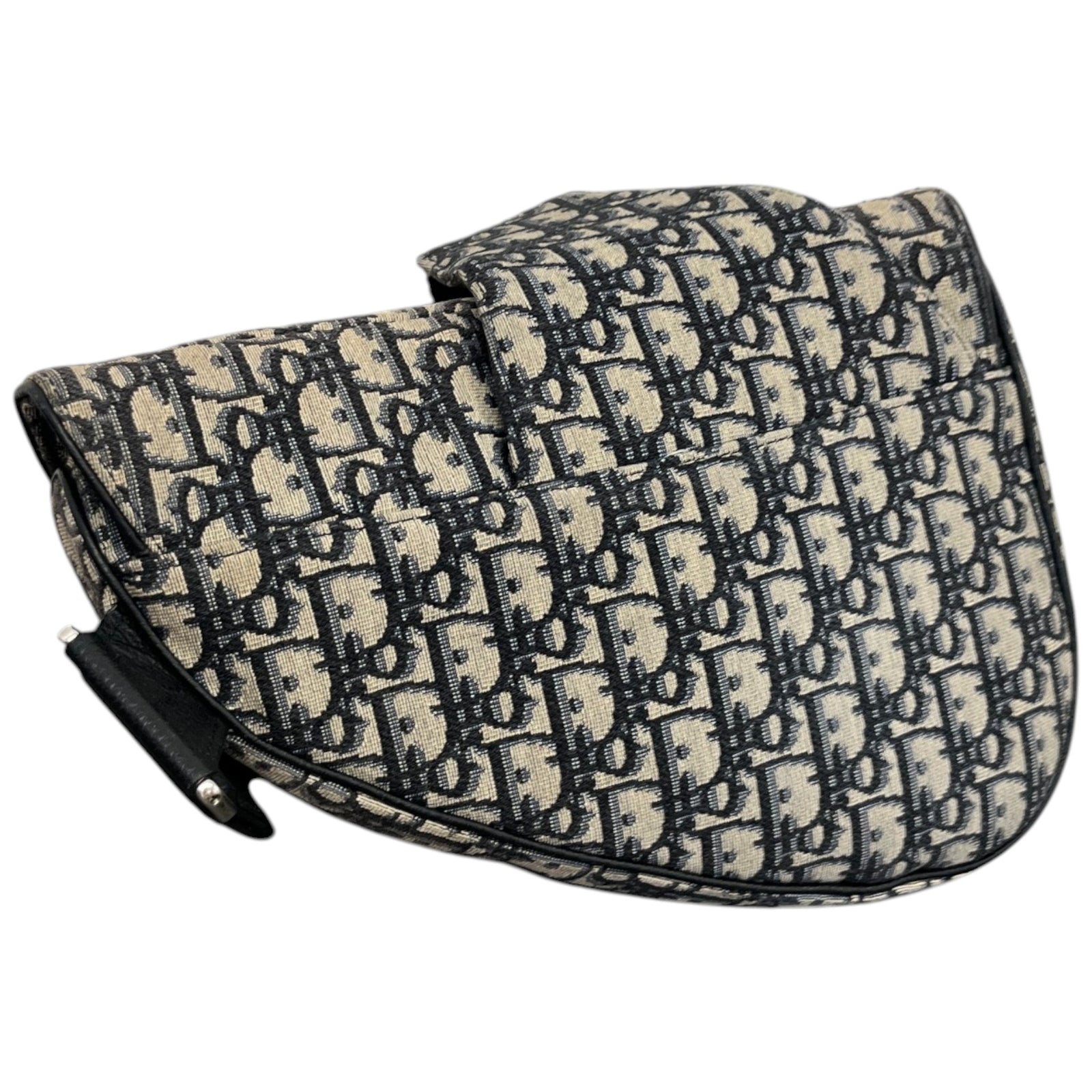 Men's Saddle Oblique Bag Navy - Photo 8