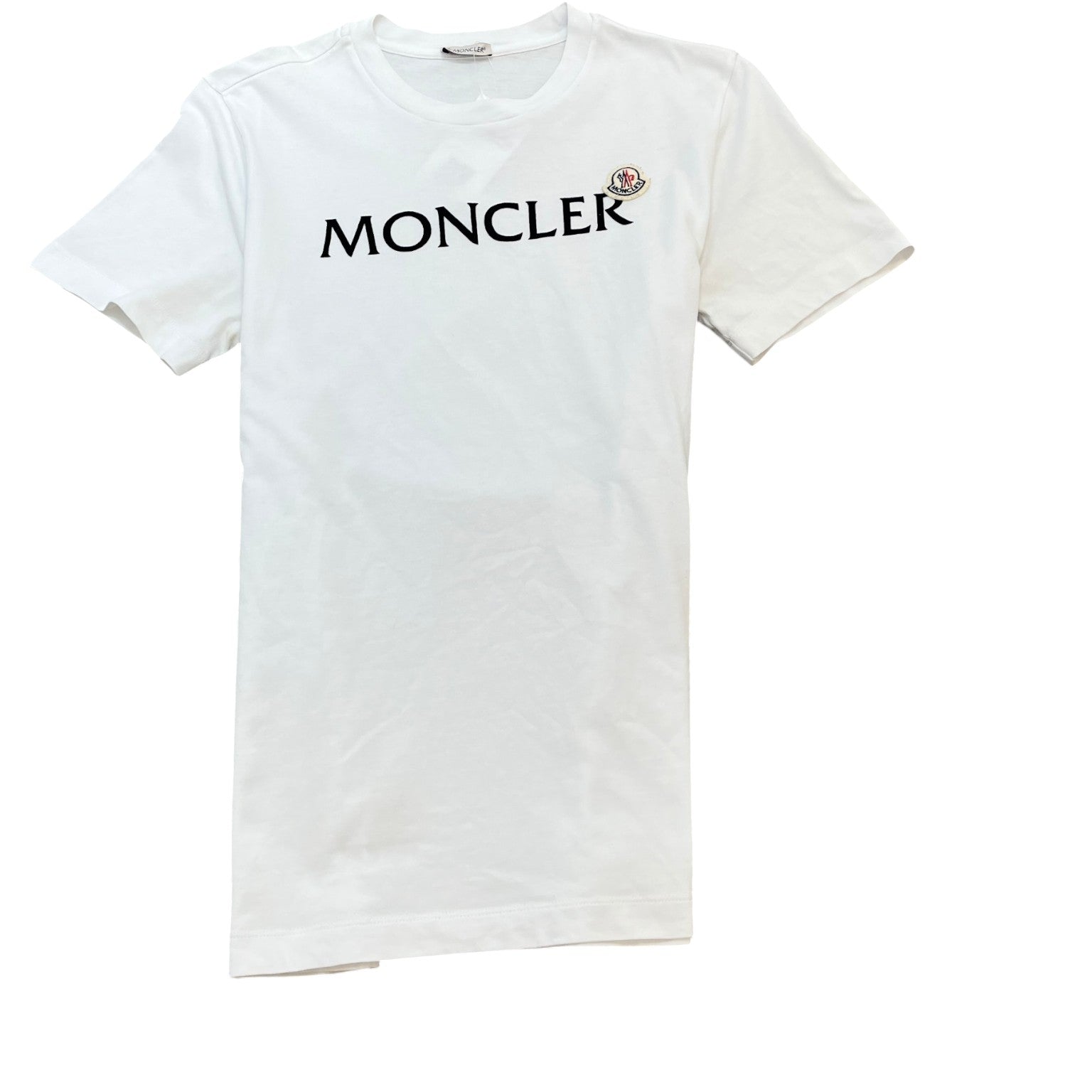 Men's Logo Print T-Shirt White Size S - Photo 1
