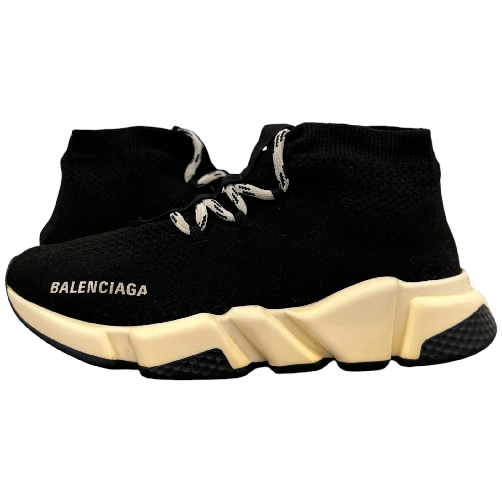 Women's Speed Sock High Trainers Black Size EU 36 / UK 3 - Photo 3