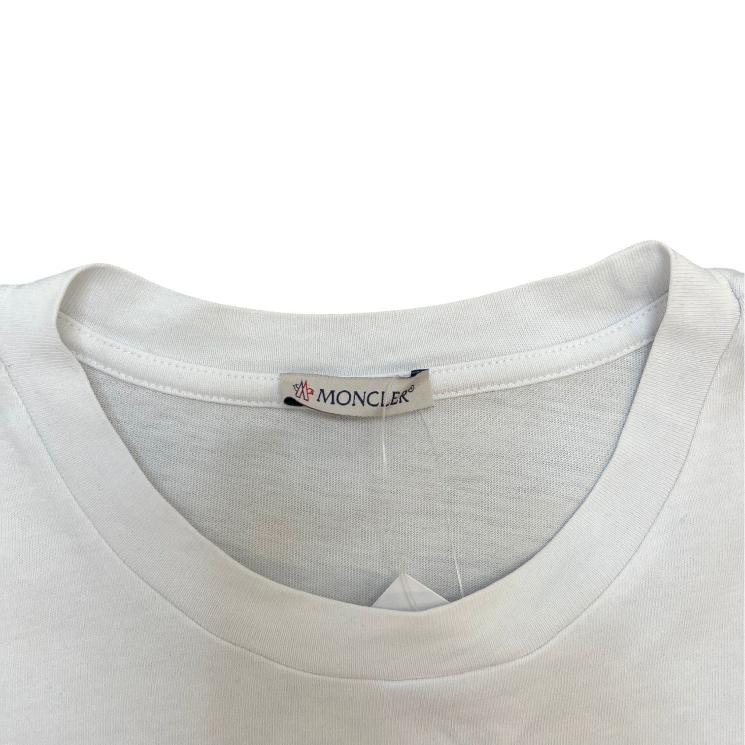 Men's Logo Print T-Shirt White Size S - Photo 6