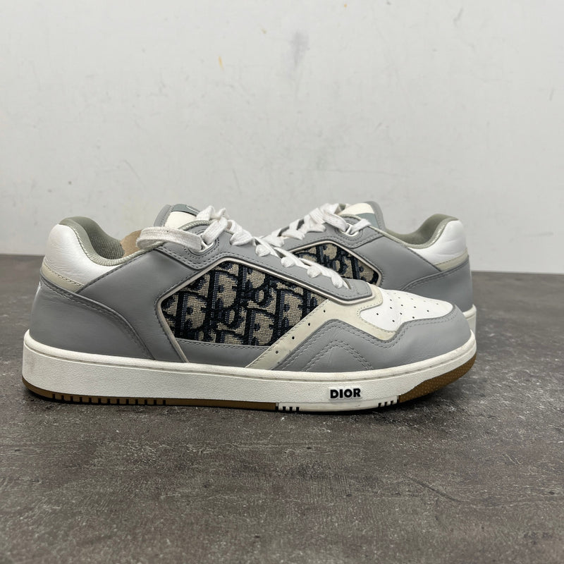 Men's B27 Oblique Jacquard Low Trainers White Size UK 10 / EU 44