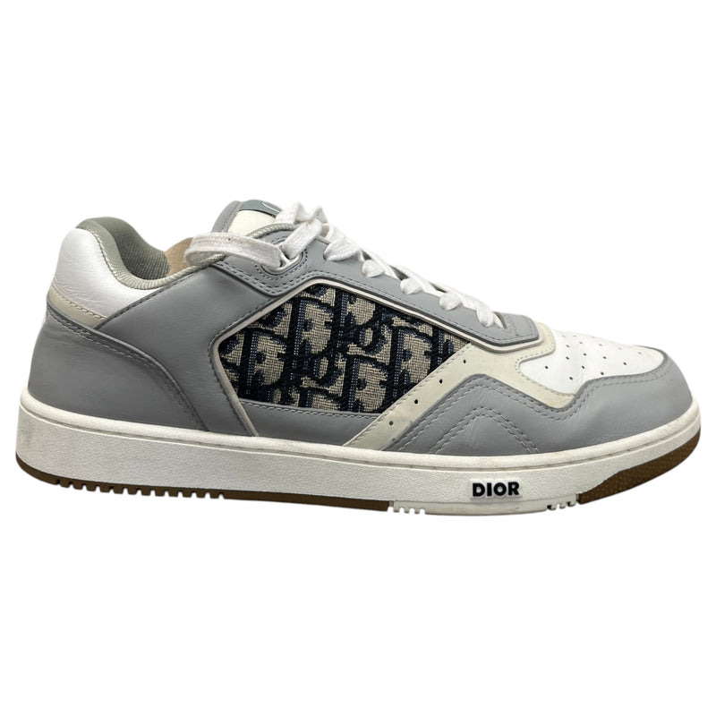 Men's B27 Oblique Jacquard Low Trainers White Size UK 10 / EU 44