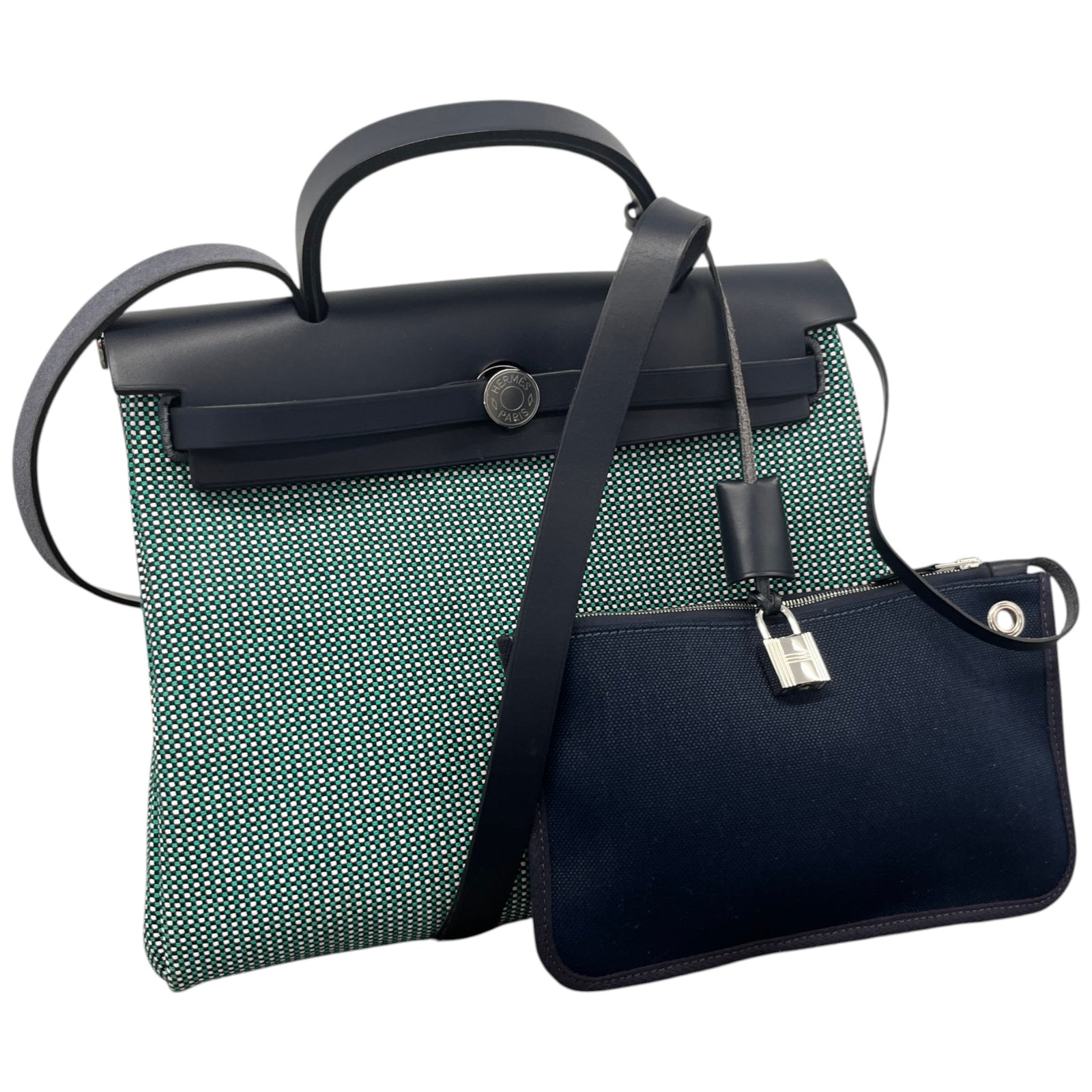 Women's Criss Viking Herbag Zip 31 Palladium Bag Navy - Photo 4