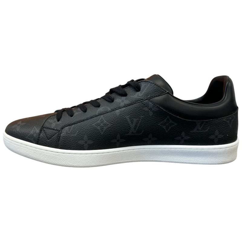 Men's Monogram Eclipse Luxembourg Low Trainers Black Size UK 11 / EU 45