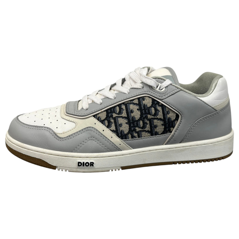 Men's B27 Oblique Jacquard Low Trainers White Size UK 10 / EU 44