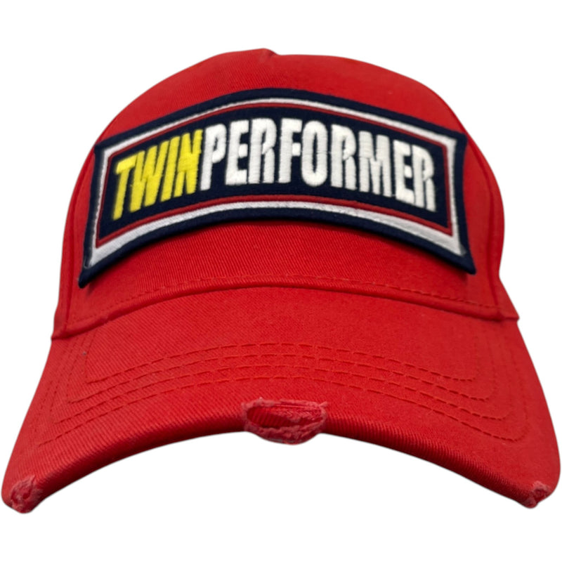 Men's Twin Performer Cap Red
