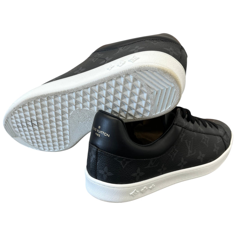 Men's Monogram Eclipse Luxembourg Low Trainers Black Size UK 11 / EU 45