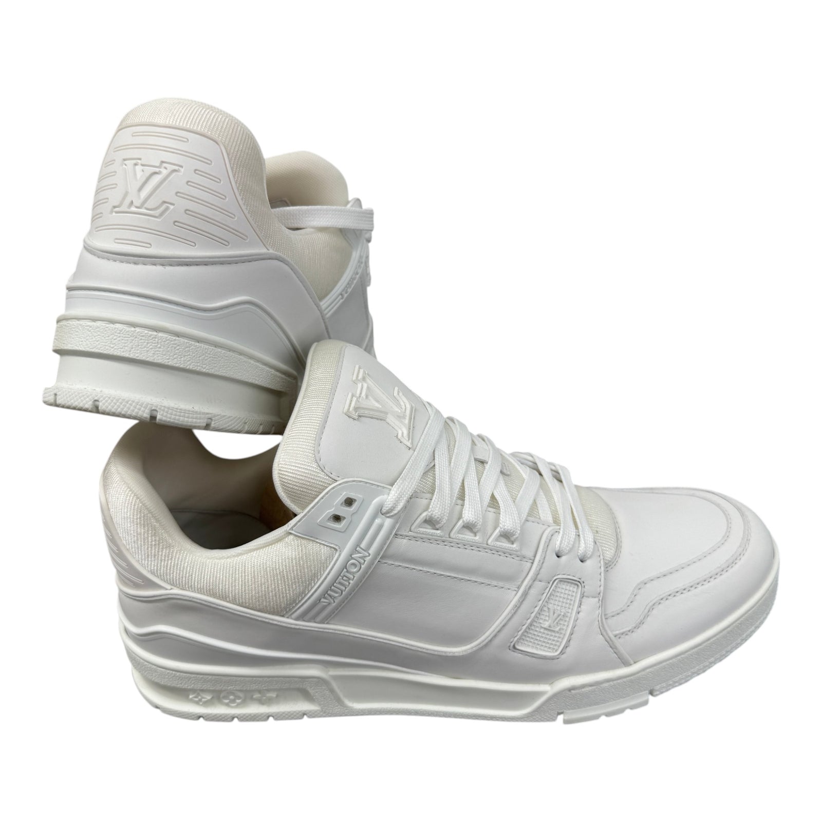 Men's LV Low Trainers White Size UK 11 / EU 45 - Photo 12