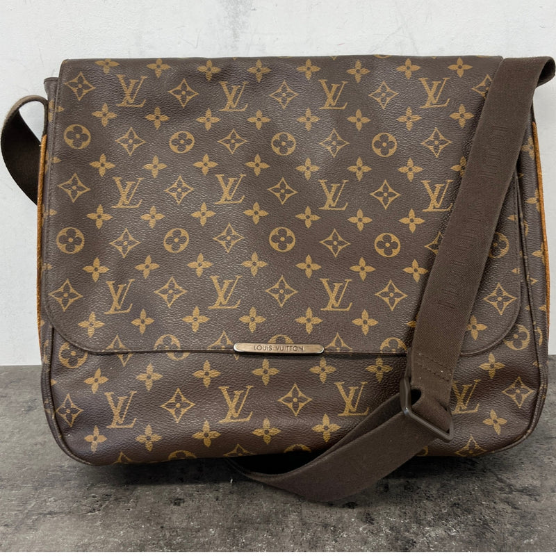 Men's Monogram Beaubourg Mm Messenger Bag Brown