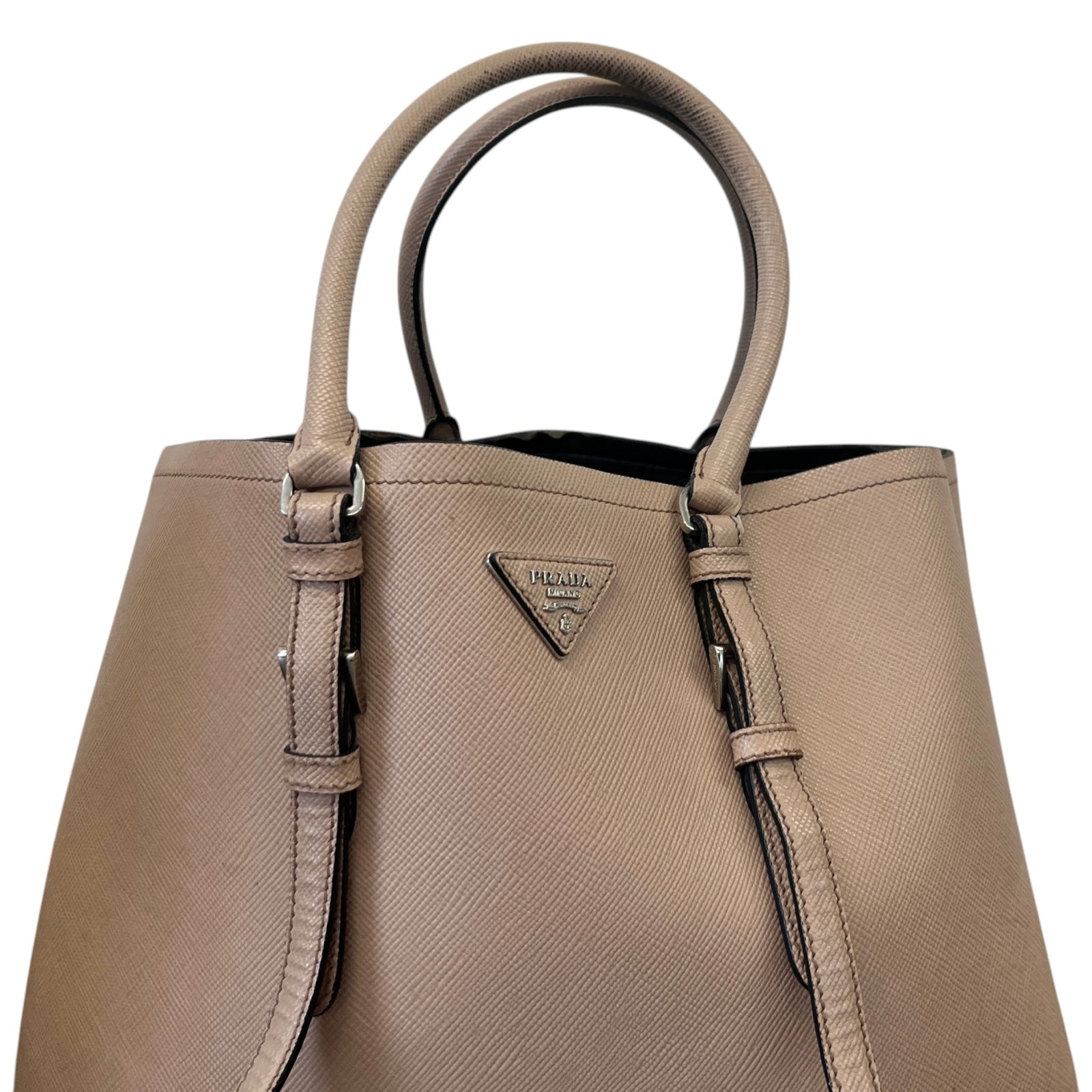 Women's Double Saffiano Handbag Pink - Photo 11