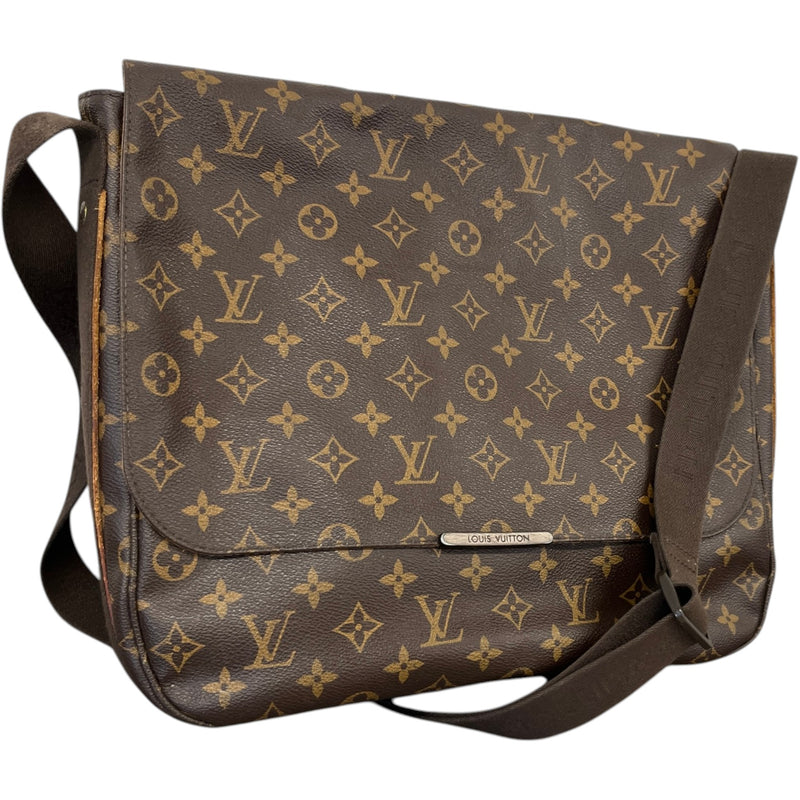 Men's Monogram Beaubourg Mm Messenger Bag Brown
