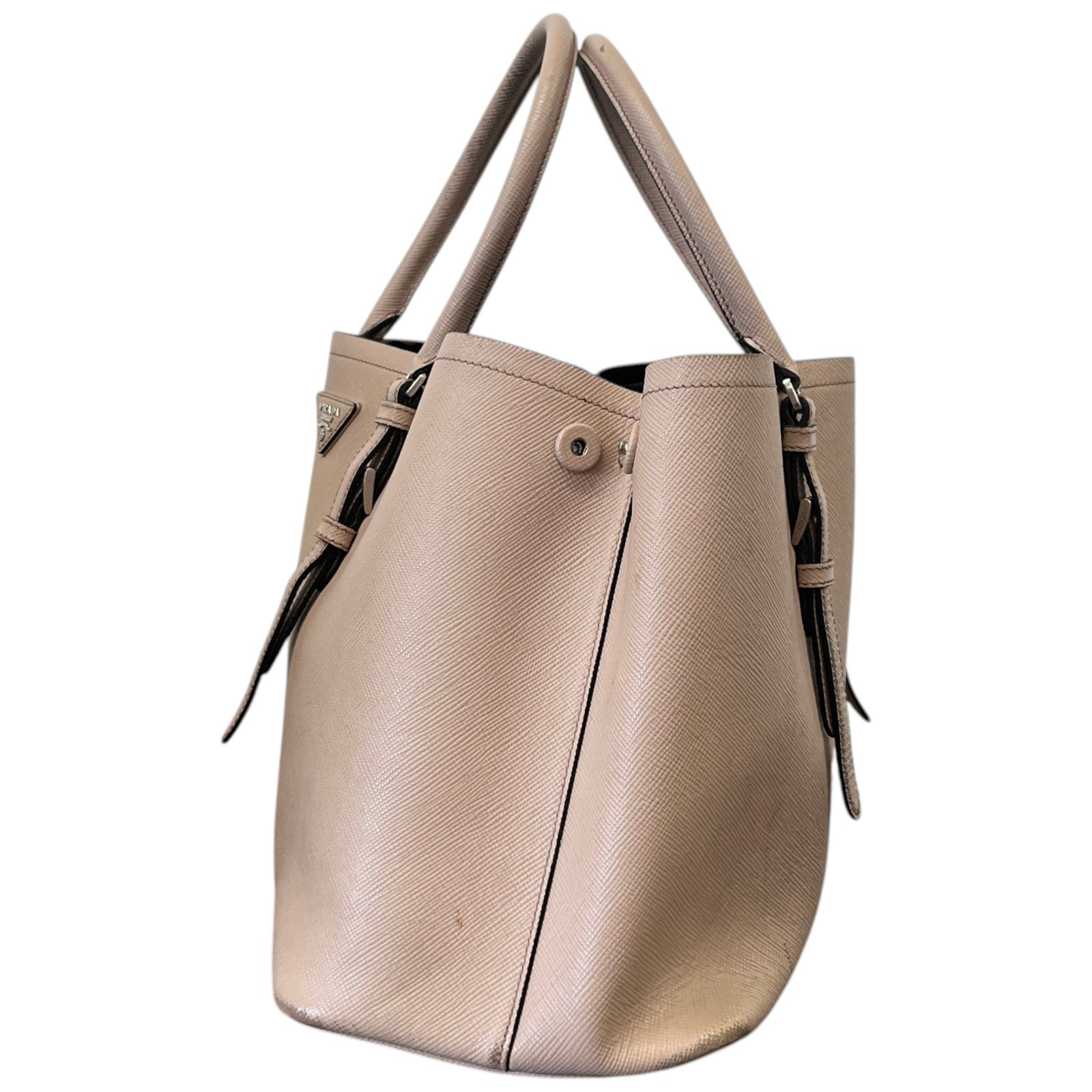 Women's Double Saffiano Handbag Pink - Photo 7