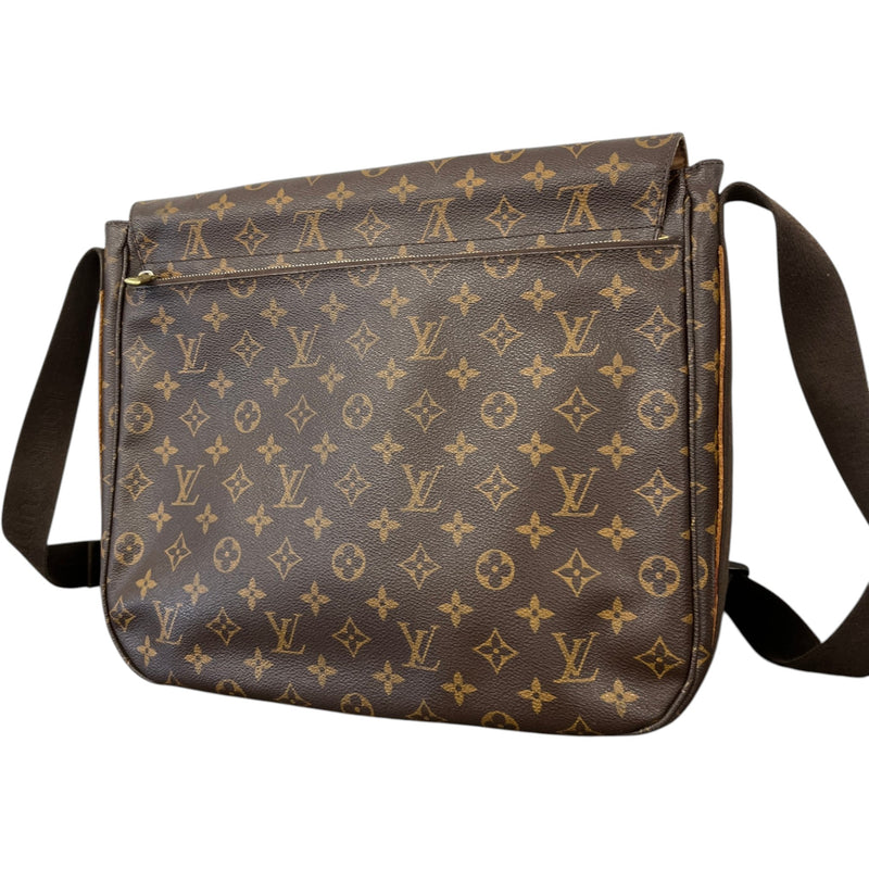 Men's Monogram Beaubourg Mm Messenger Bag Brown
