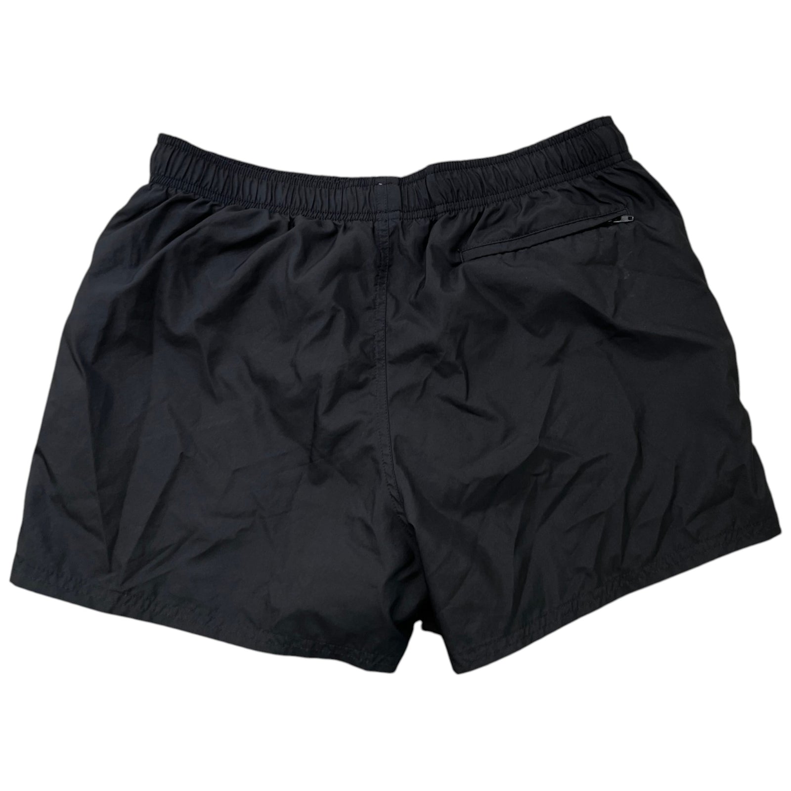 Men's Logo Print Swim Shorts Black Size XL - Photo 2