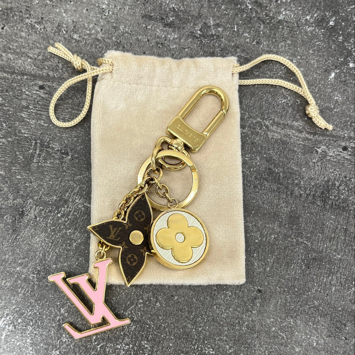 Women's Spring Street Keyring Gold - Photo 8