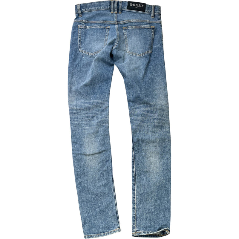 Men's Distressed Jeans Blue Size Waist 30"
