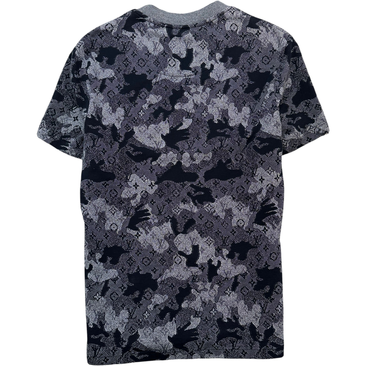 Men's Monogram Camo T-Shirt Grey Size M - Photo 2