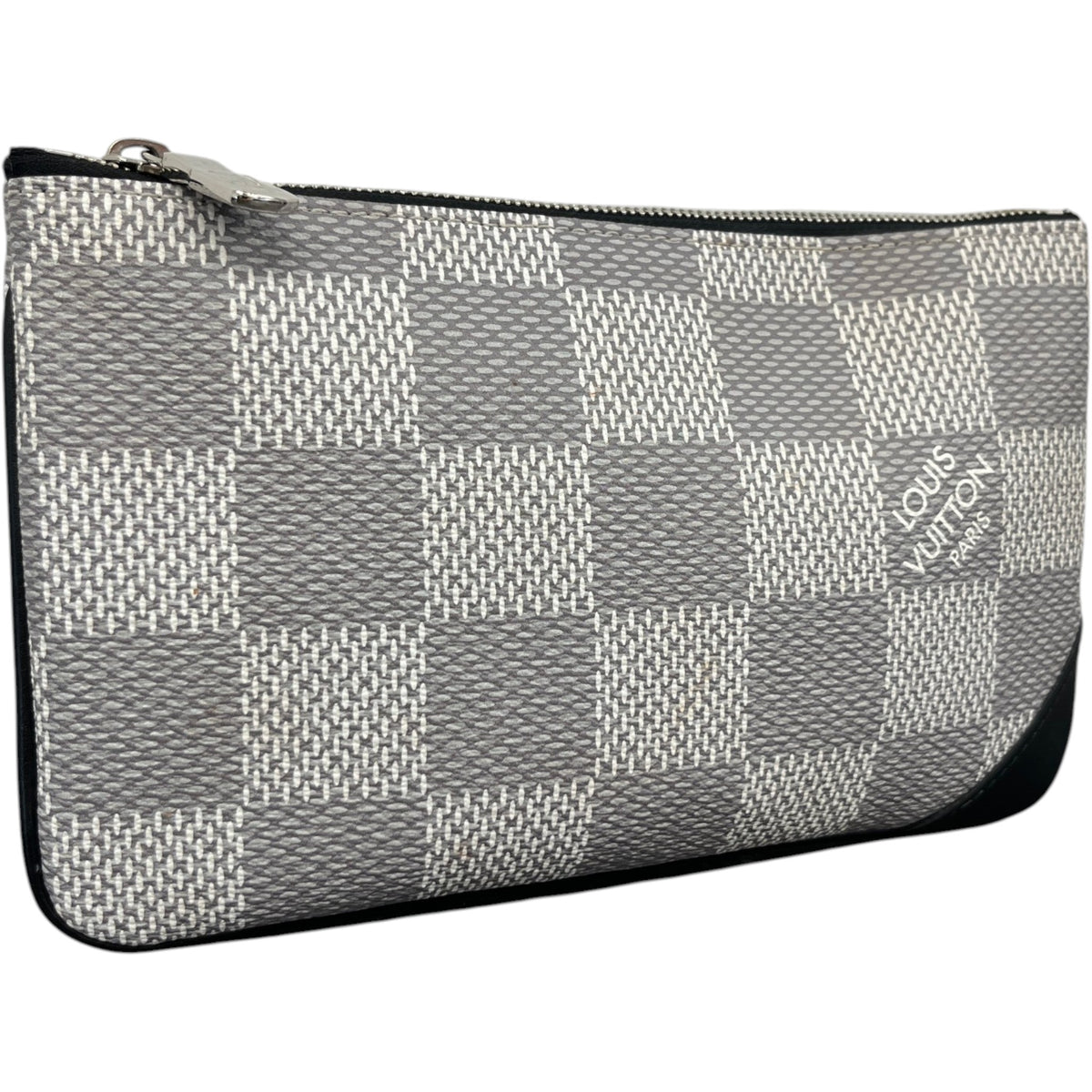 Men's Damier Graphite 3D Pouch Grey - Photo 4