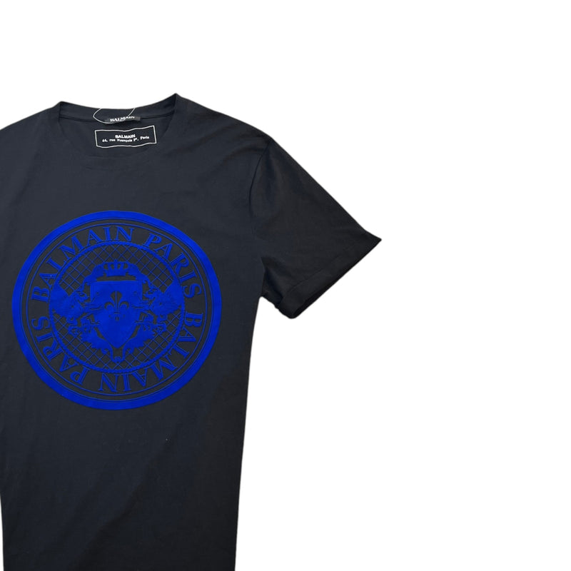 Men's Paris Coin Logo T-Shirt Black Size M