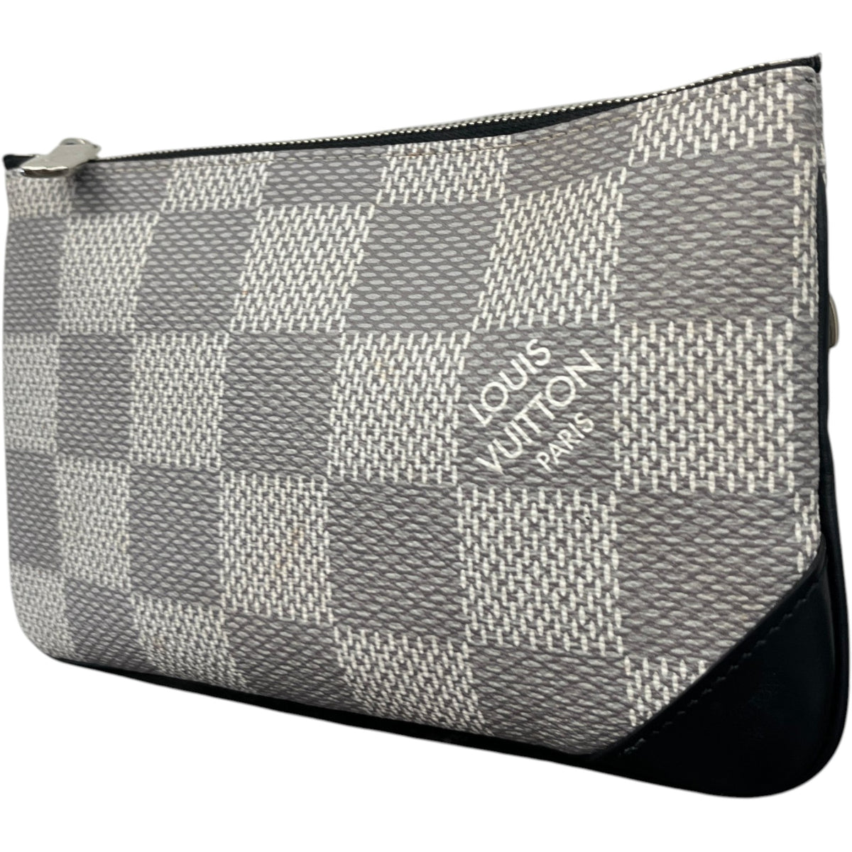 Men's Damier Graphite 3D Pouch Grey - Photo 5