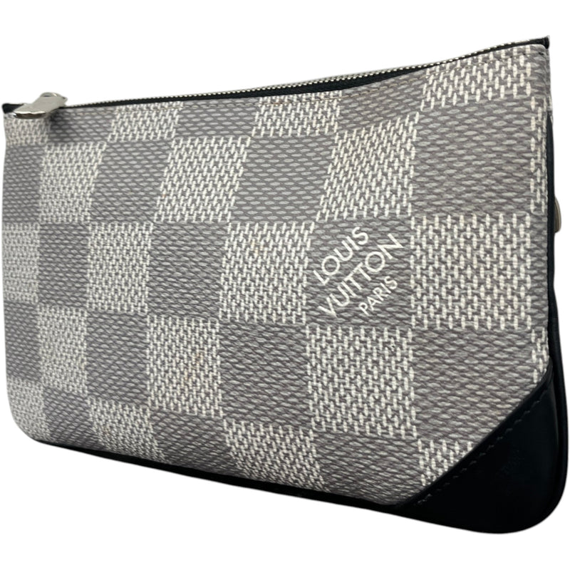 Men's Damier Graphite 3D Pouch Grey