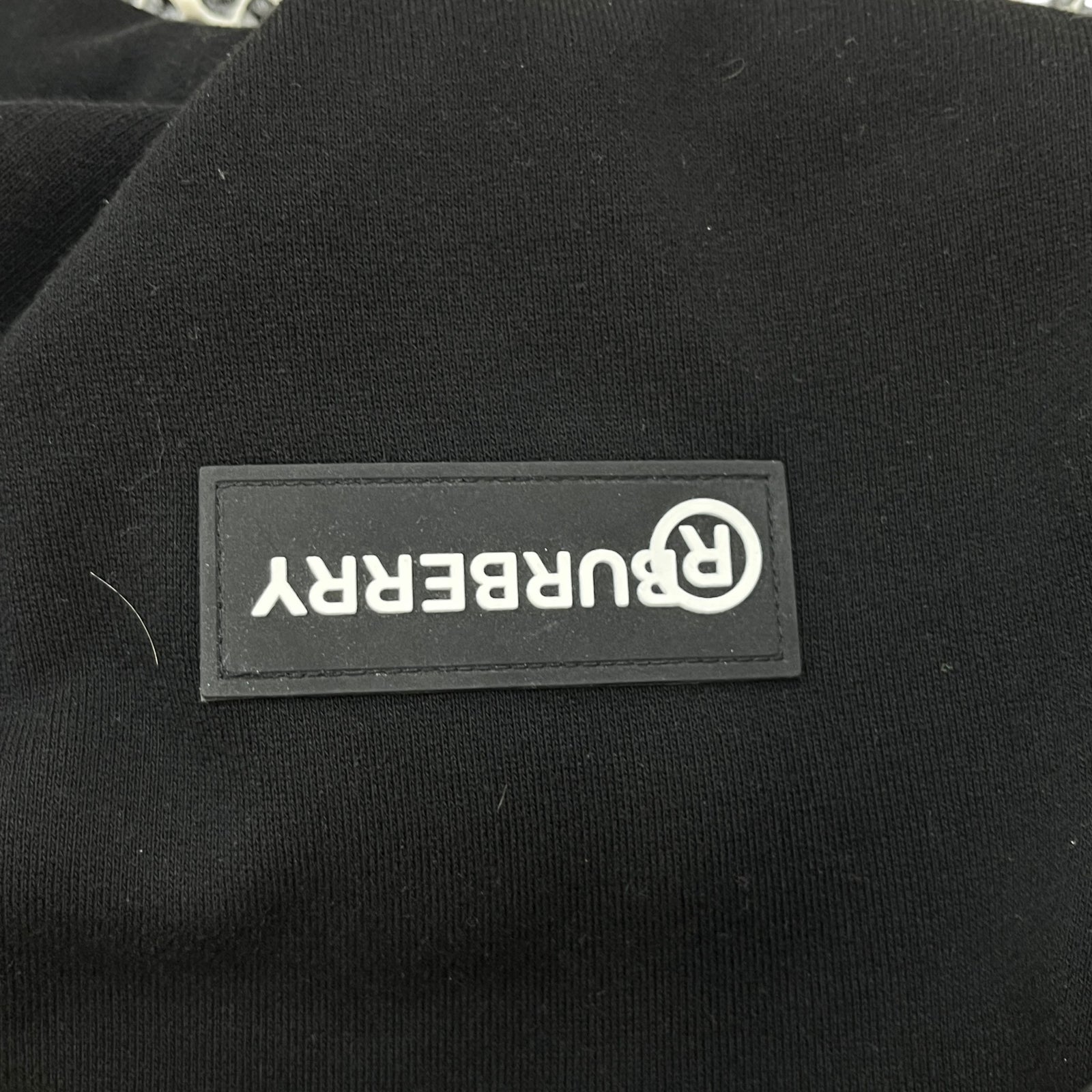 Men's Tape Logo Hoodie Black Size L - Photo 11