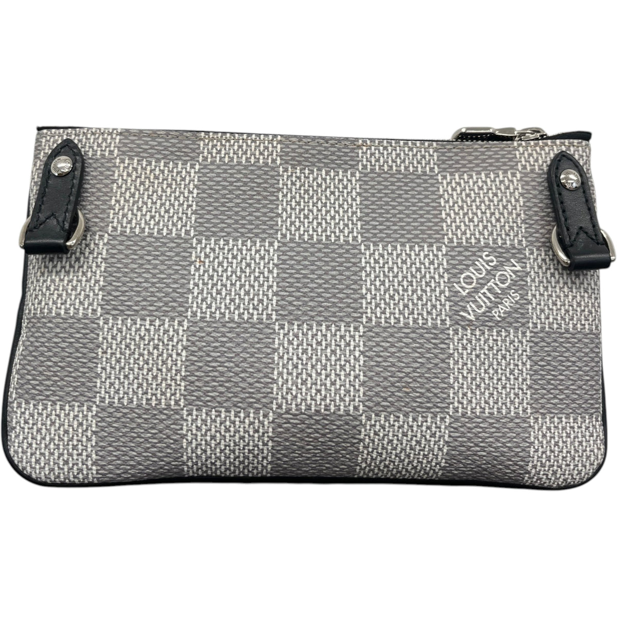 Men's Damier Graphite 3D Pouch Grey - Photo 2