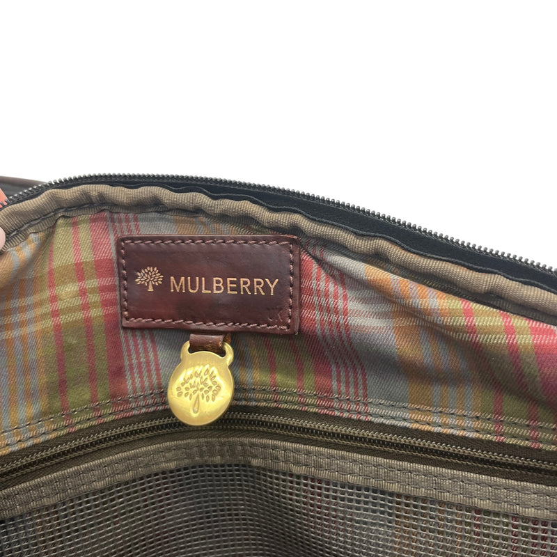 Men's Scotchgrain Duffle Suitcase Black