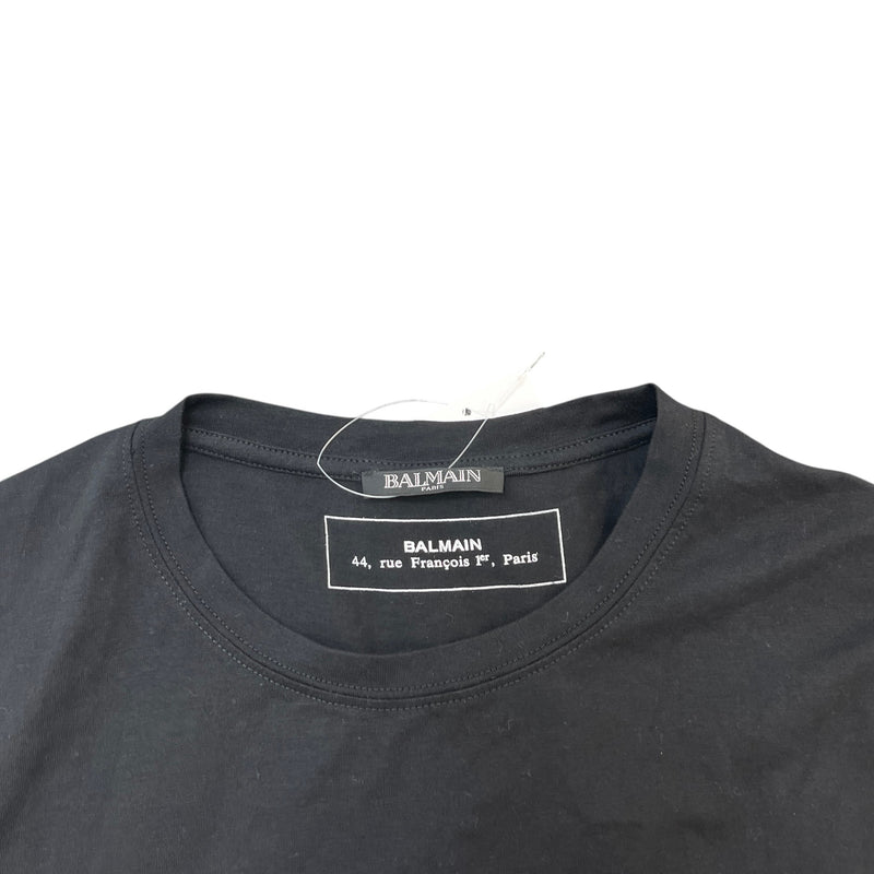 Men's Paris Coin Logo T-Shirt Black Size M