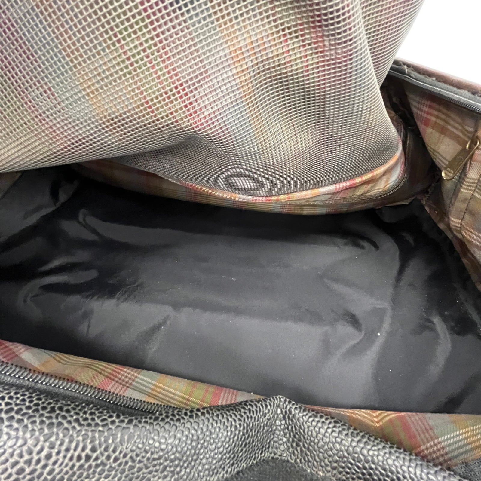 Men's Scotchgrain Duffle Suitcase Black - Photo 12